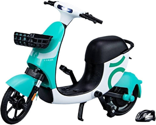 1:8 ALLOY ENERGY ELECTRIC MOTORCYCLE MODEL DIE-CAST METAL TOY ELECTRIC BICYCLE MOTORCYCLE MODEL SOUND AND LIGHT ADULT GIFT MOTORCYCLE MODELS [SIZE:- 16CM*11.2CM*7.4CM]
