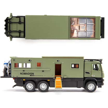 Mercedes-benz Nomadison Rv camper truck 1:18 Diecast Scale Model Car