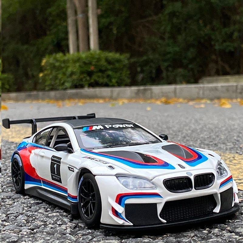 Bmw M8 Gte 1:24 Diecast Scale Model Car