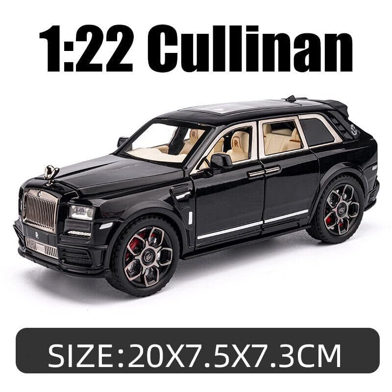 Rolls Royce Cullinan White-Red 1:18 Diecast Scale Model Car