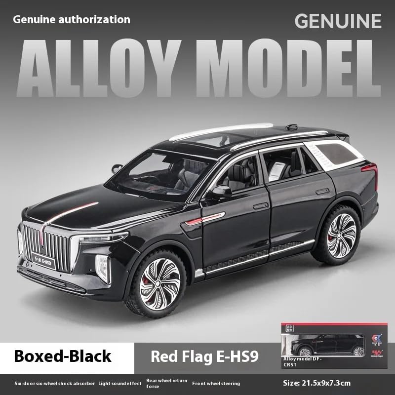 Hongqi E-HS9 luxury SUV 1:18 Diecast Scale Model Car