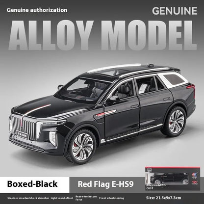 Hongqi E-HS9 luxury SUV 1:18 Diecast Scale Model Car
