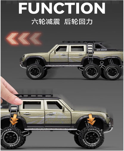 Land Rover Defender Guard 6x6 1:18 Diecast Scale Model Car