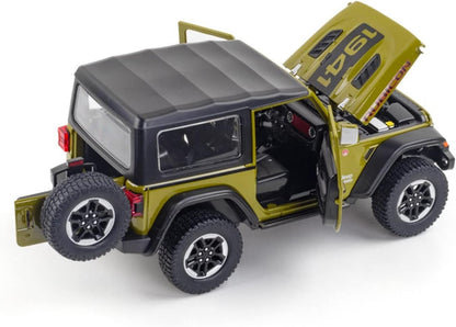 Jeep Wrangler Rubicon Thar 1:18 Diecast Scale Model Car - Big Size