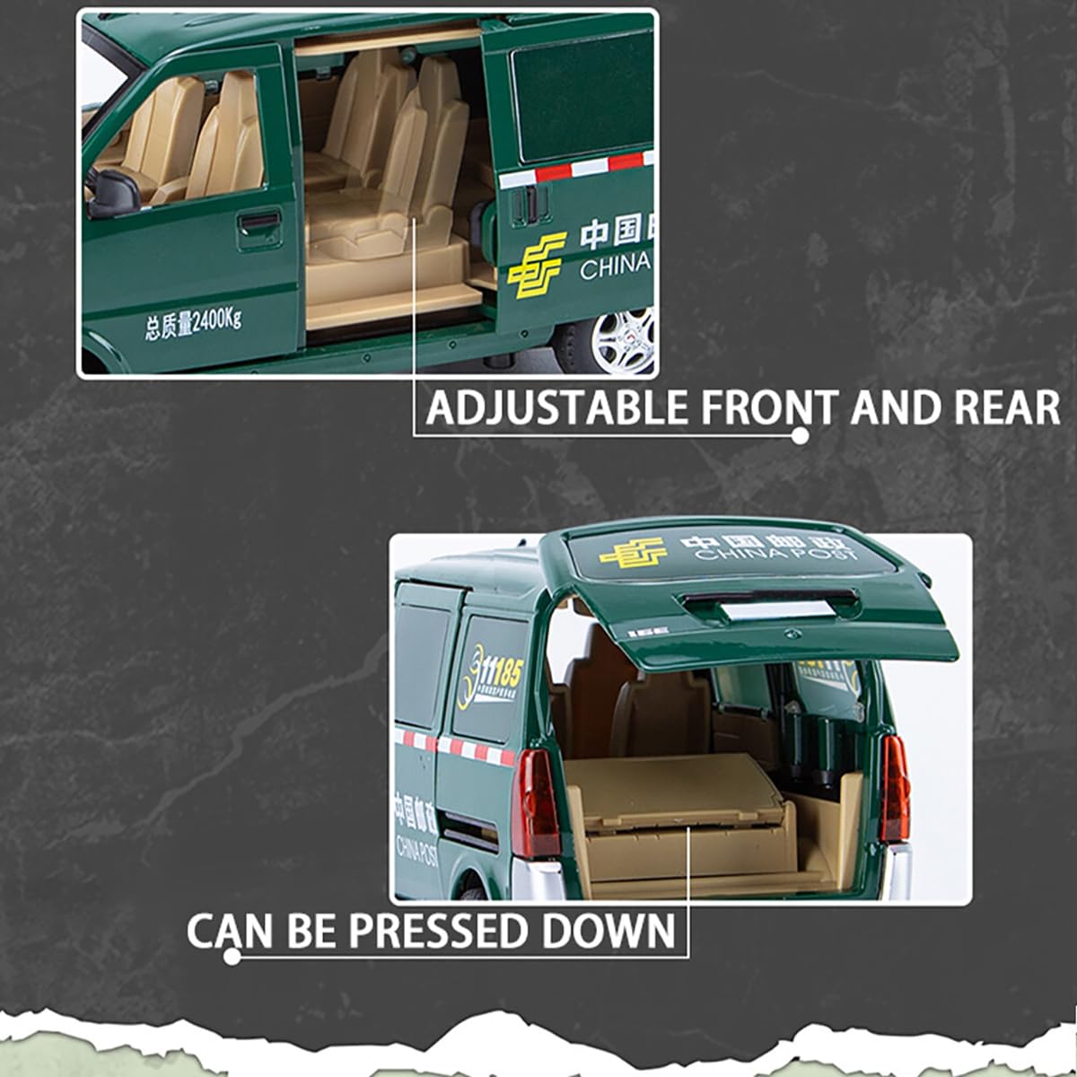 Wuling Rongguang Van 1:18 Diecast Scale Model Car