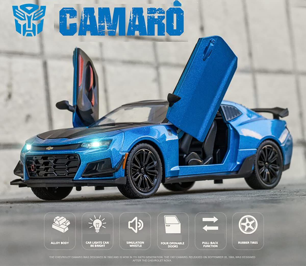 CHEVROLET CAMARO 1:18 Diecast Scale Model Car