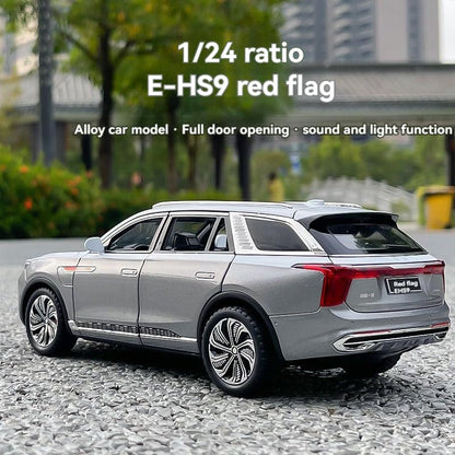 Hongqi E-HS9 luxury SUV 1:18 Diecast Scale Model Car