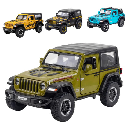 Jeep Wrangler Rubicon Thar 1:18 Diecast Scale Model Car - Big Size