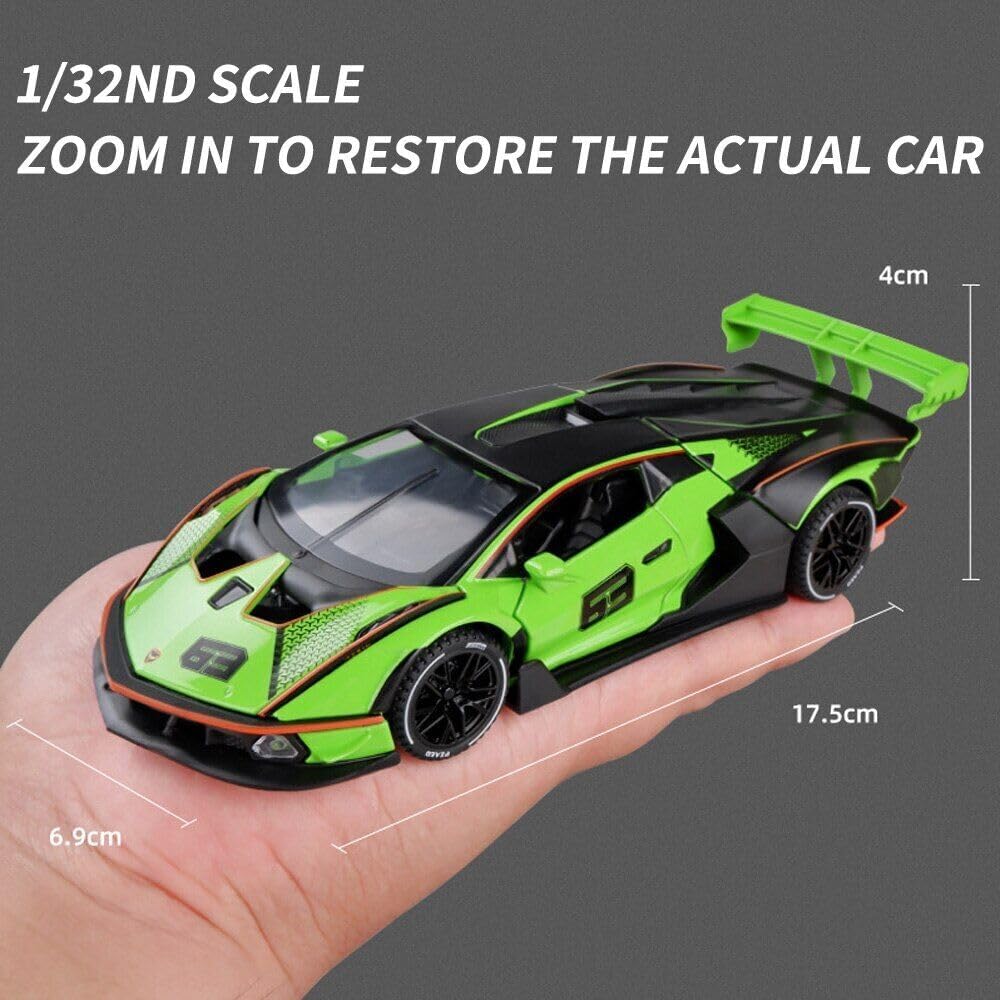Lamborghini Essenza Scv12 1:24 Diecast Scale Model Car