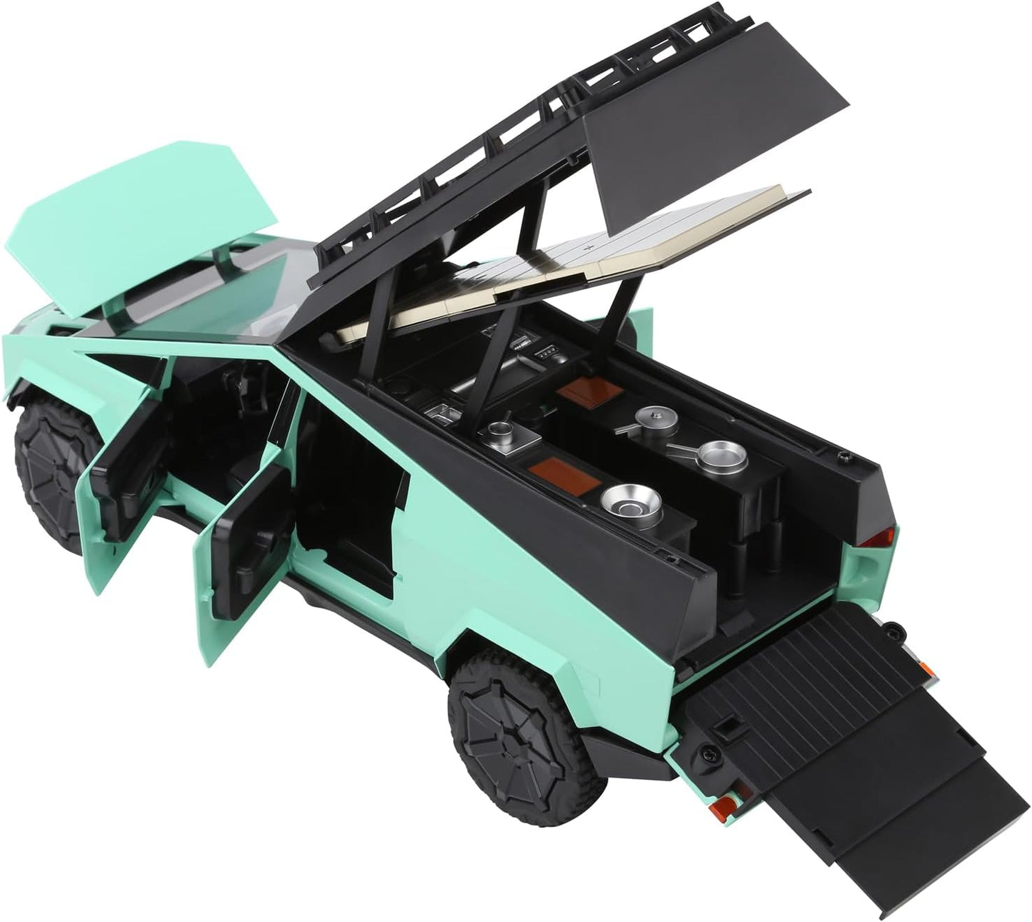 Tesla Cybertruck Camping Vehicle 1:18 Diecast Scale Model Car
