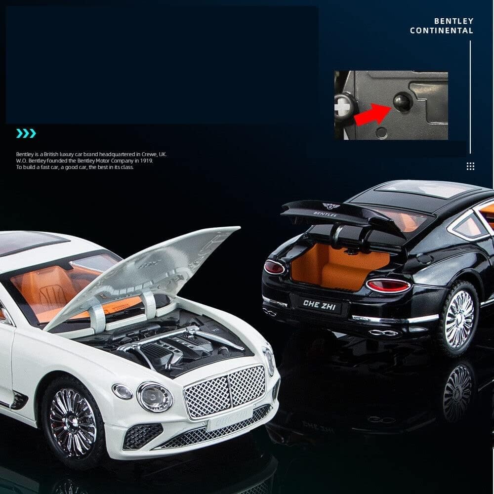 Bentley Continental Gt 1:18 Diecast Scale Model Car - Big Size