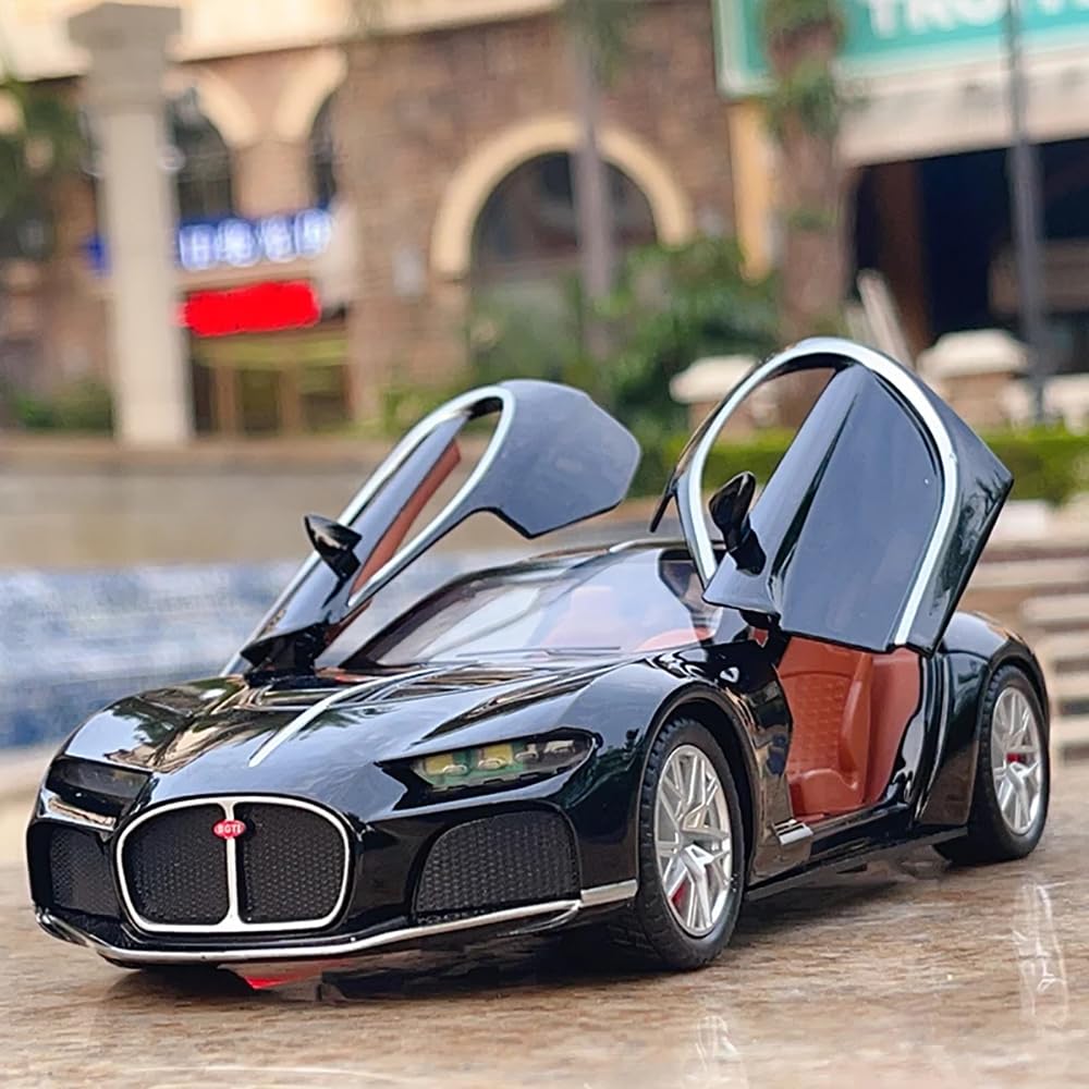 Bugatti Atlantic 1:18 Diecast Scale Model Car - Big Size