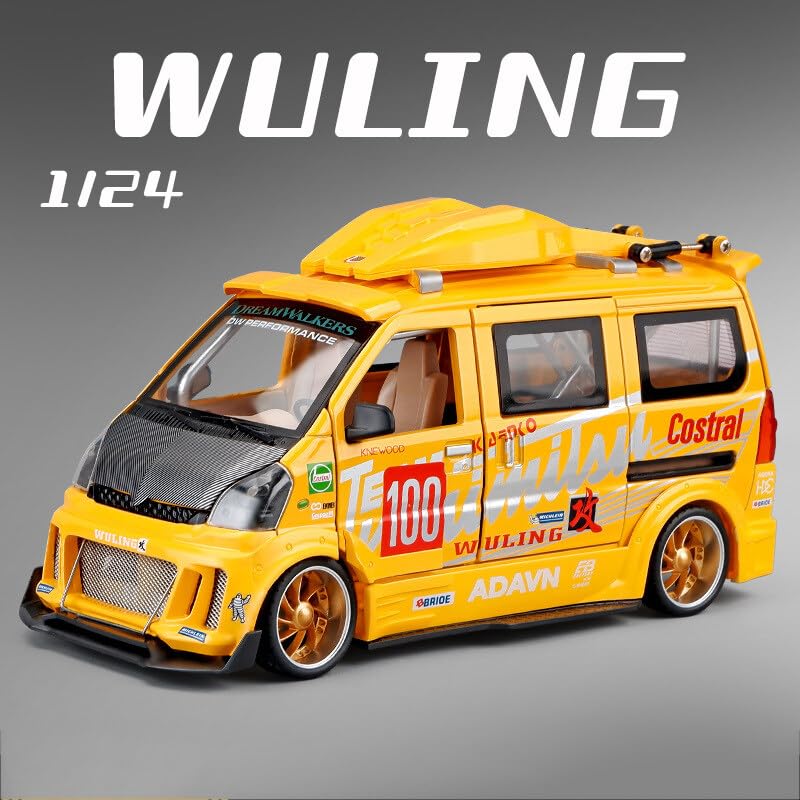 Wuling Track Sports Van 1:18 Diecast Scale Model Car