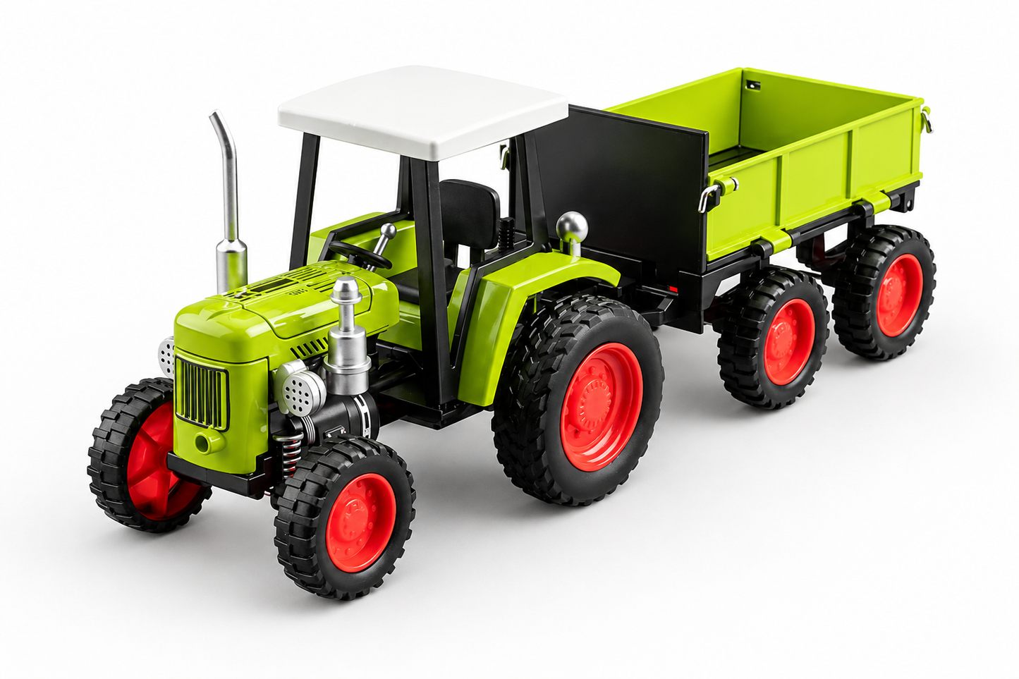 Tractor with Trailer 1:24 Diecast Scale Model