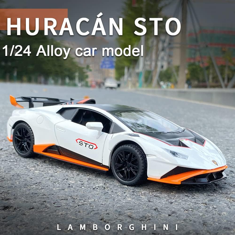 Lamborghini Huracán STO 1:24 Diecast Scale Model Car