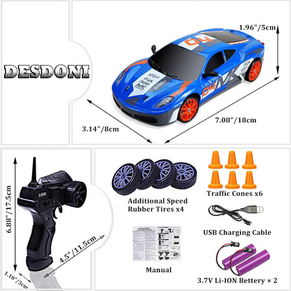 RC Drift Car 2.4GHz 1:24 Scale