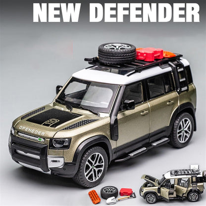 Land Rover Defender 110 1:18 Diecast Scale Model car - Big Size
