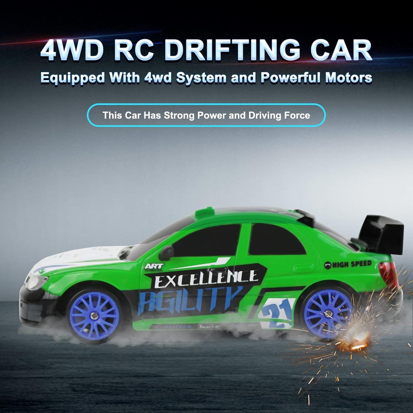Remote Control Drift Car 2.4GHz 1:24 Scale