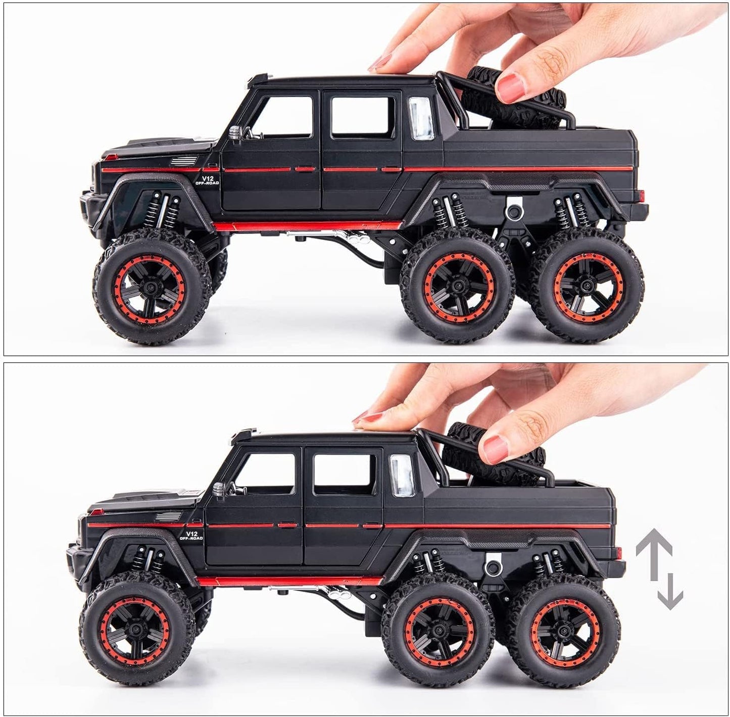 Mercedes Benz G63 AMG 6x6 1:18 Diecast Scale Model Car