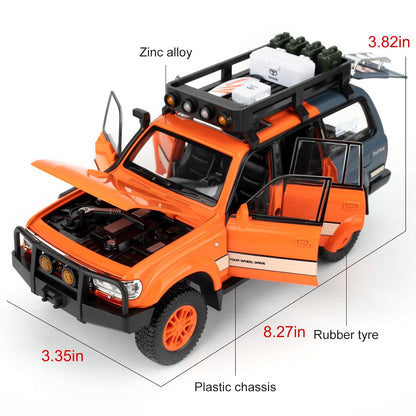Toyota Land Cruiser LC80 1:18 Diecast Scale Model Car