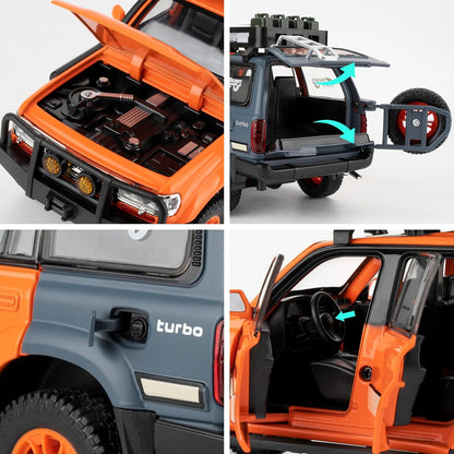 Toyota Land Cruiser LC80 1:18 Diecast Scale Model Car