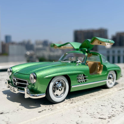 1954 Mercedes-Benz 300SL Vintage 1:18 Diecast Scale Model Car - Big Size