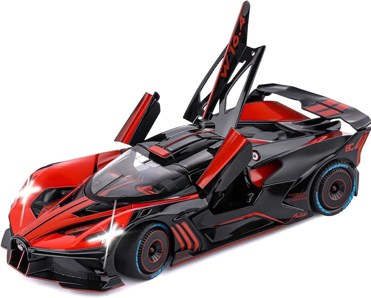 Bugatti Bolide 1:18 Diecast Scale Model Car - Big Size