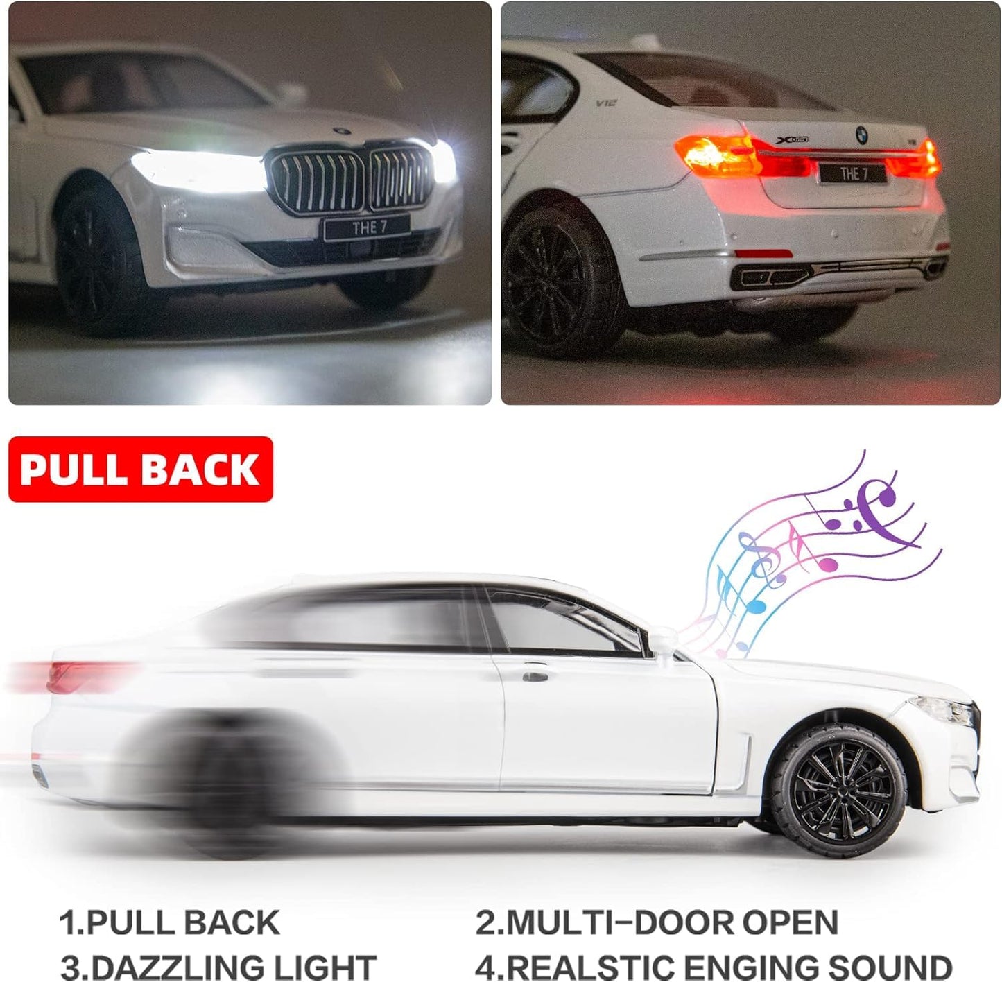BMW 760li 1:18 Diecast Scale Model Car