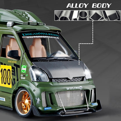 Wuling Track Sports Van 1:18 Diecast Scale Model Car