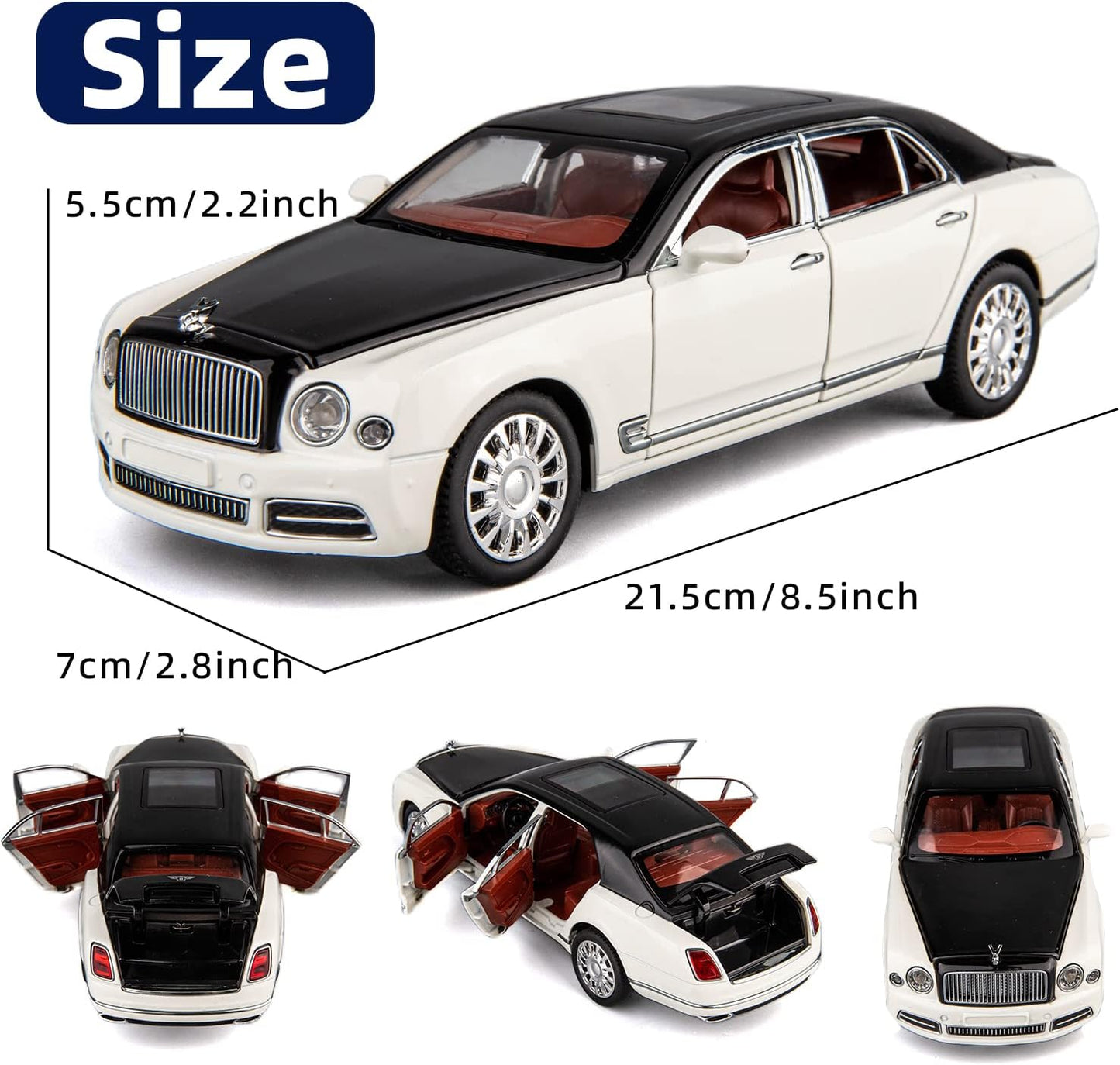 Bentley Mulsanne 1:18 Diecast Scale Model Car