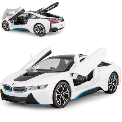 Bmw I8 1:18 Diecast Scale Model Car