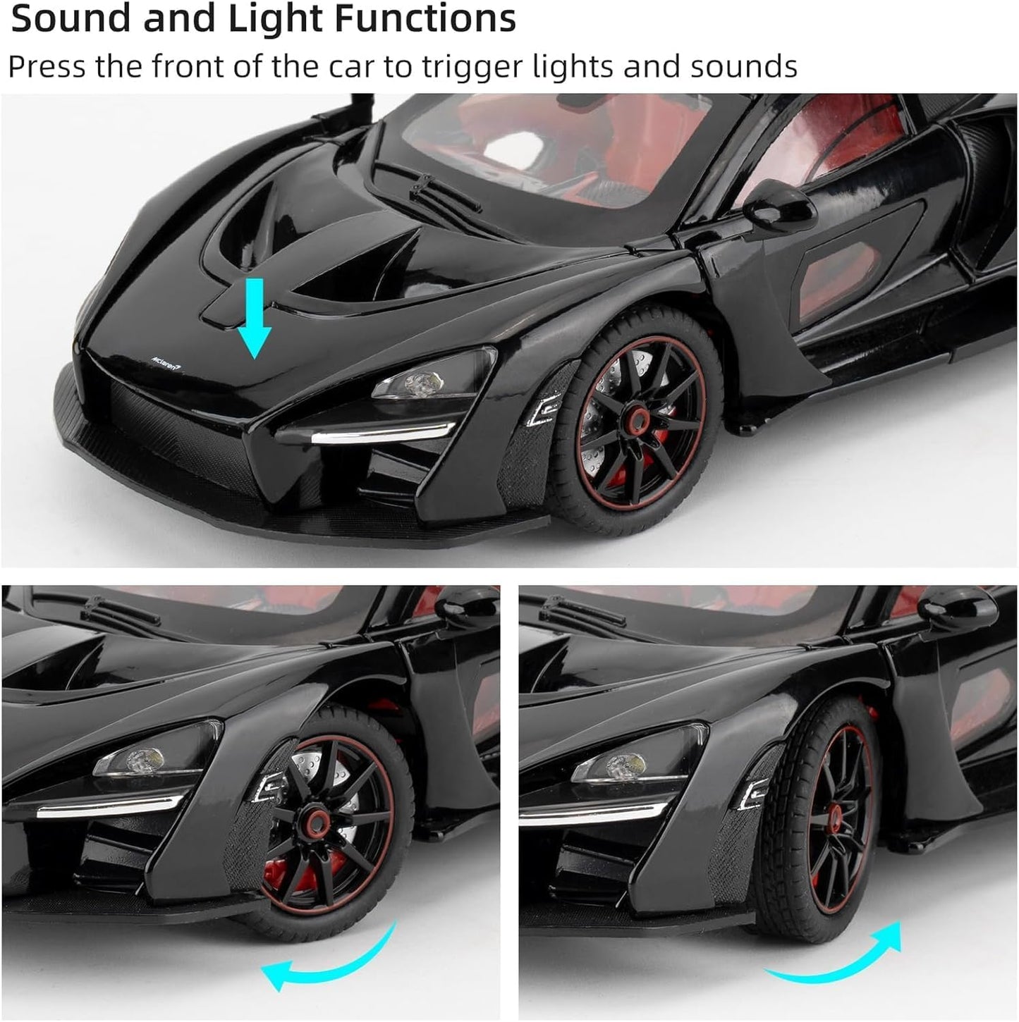 McLaren Senna 1:18 Diecast Scale Model Car