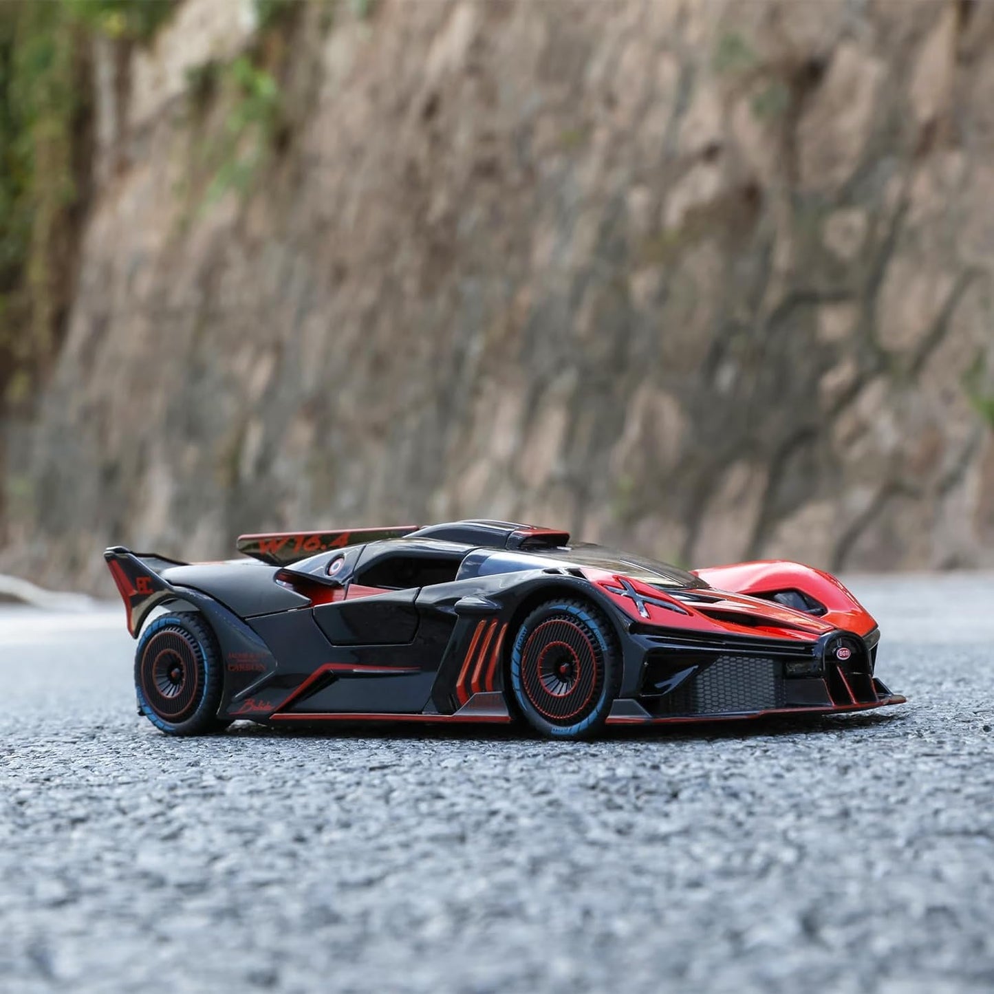 Bugatti Bolide 1:18 Diecast Scale Model Car - Big Size