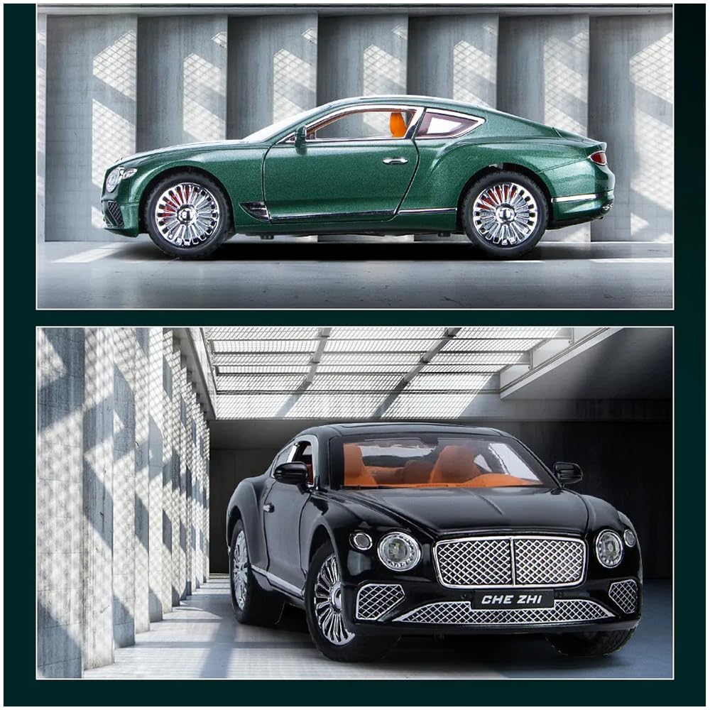 Bentley Continental Gt 1:18 Diecast Scale Model Car - Big Size