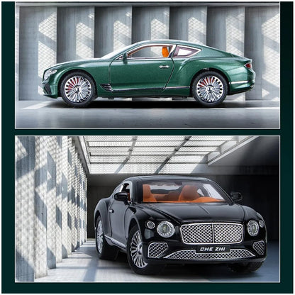 Bentley Continental Gt 1:18 Diecast Scale Model Car - Big Size