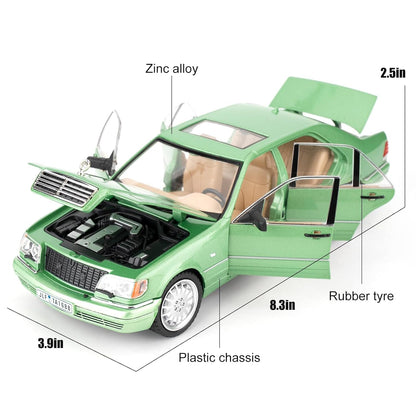 Mercedes-Benz W140 S-Class 1:24 Diecast Scale Model Car