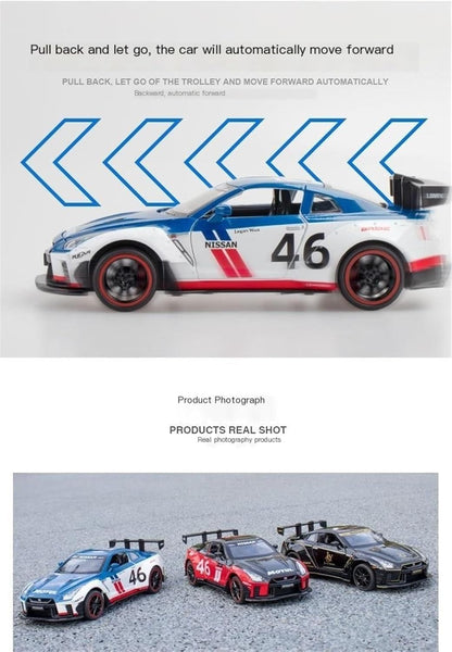Nissan GT-R R35 1:18 Diecast Scale Model Car - Big Size