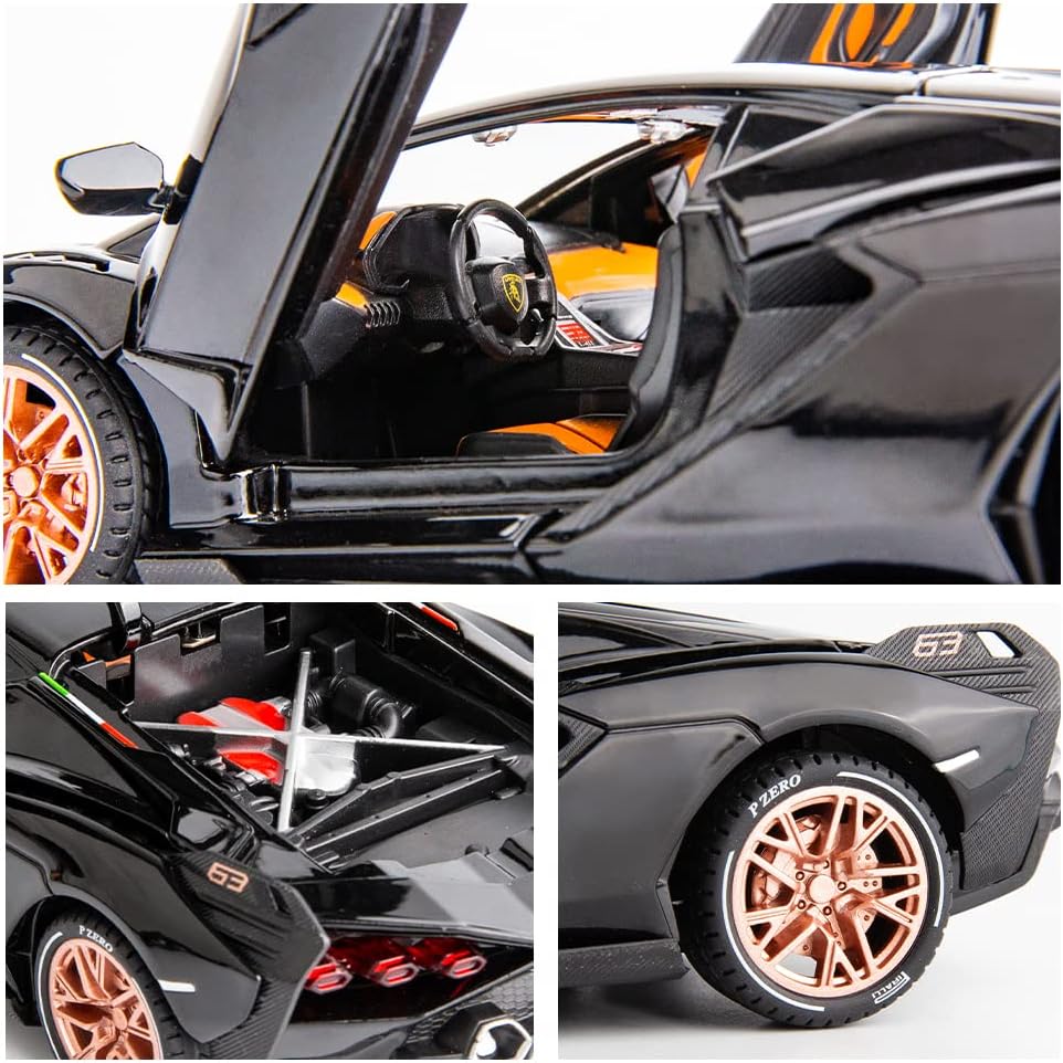 Lamborghini Sián FKP 37 Collectible Diecast Scale Model Car