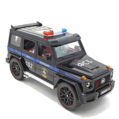 Mercedes-Benz G-Wagon Brabus police 1:18 diecast scale model car