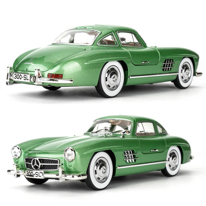 1954 Mercedes-Benz 300SL Vintage 1:18 Diecast Scale Model Car - Big Size
