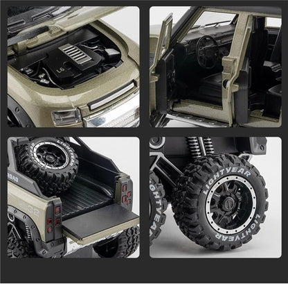 Land Rover Defender Guard 6x6 1:18 Diecast Scale Model Car