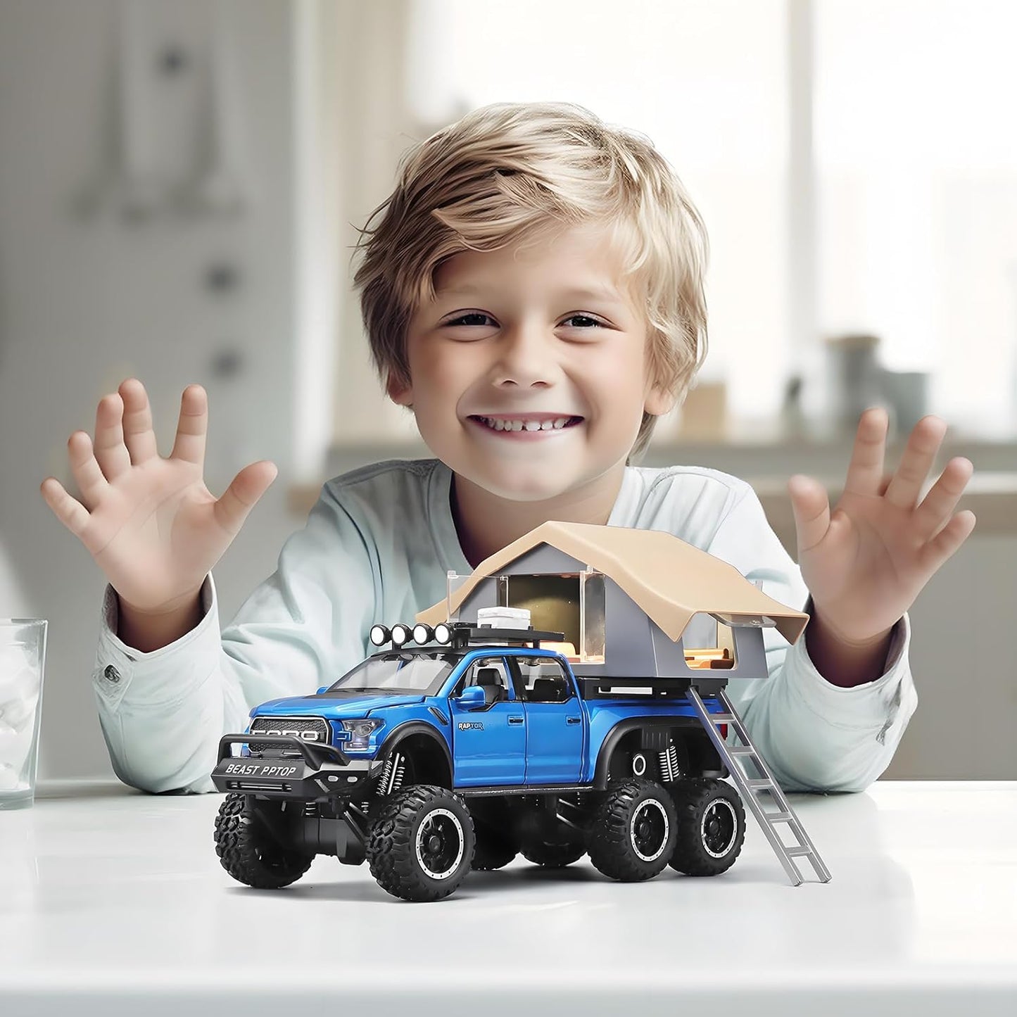 Trucks For Kids F150 Raptor 1:18 Diecast Scale Model