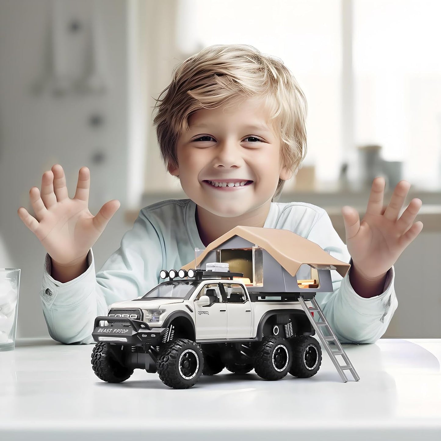 Trucks For Kids F150 Raptor 1:18 Diecast Scale Model