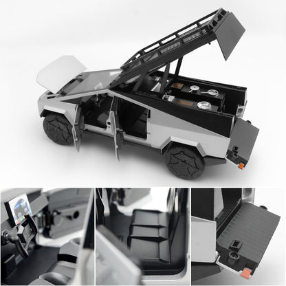 Tesla Cybertruck Camping Vehicle 1:18 Diecast Scale Model Car