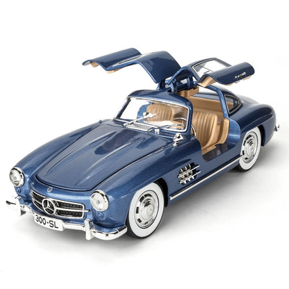 1954 Mercedes-Benz 300SL Vintage 1:18 Diecast Scale Model Car - Big Size