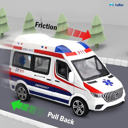 Mercedes Benz Ambulance Van 1:18 Diecast Scale Model Car