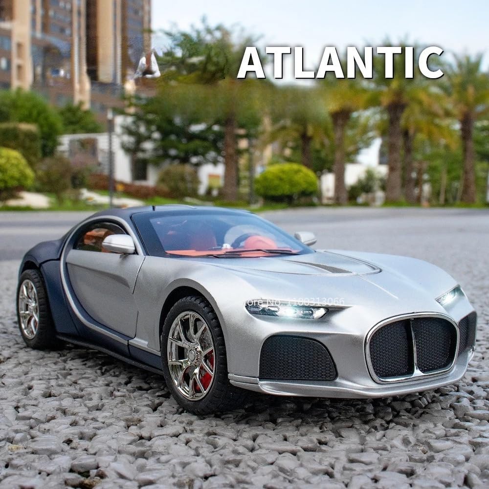 Bugatti Atlantic 1:18 Diecast Scale Model Car - Big Size