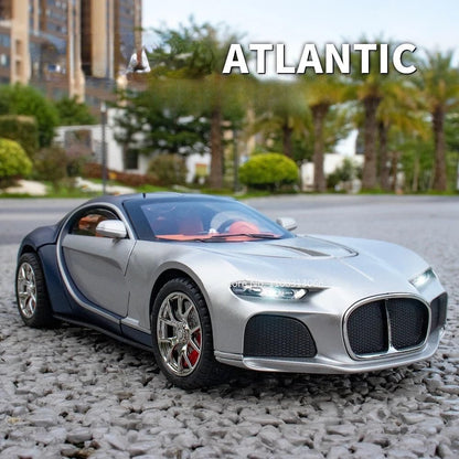 Bugatti Atlantic 1:18 Diecast Scale Model Car - Big Size