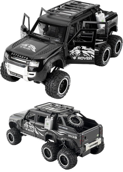 Land Rover Defender Guard 6x6 1:18 Diecast Scale Model Car