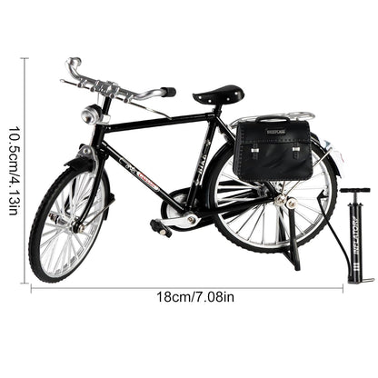 Vintage bicycle 1:10 diecast scale model